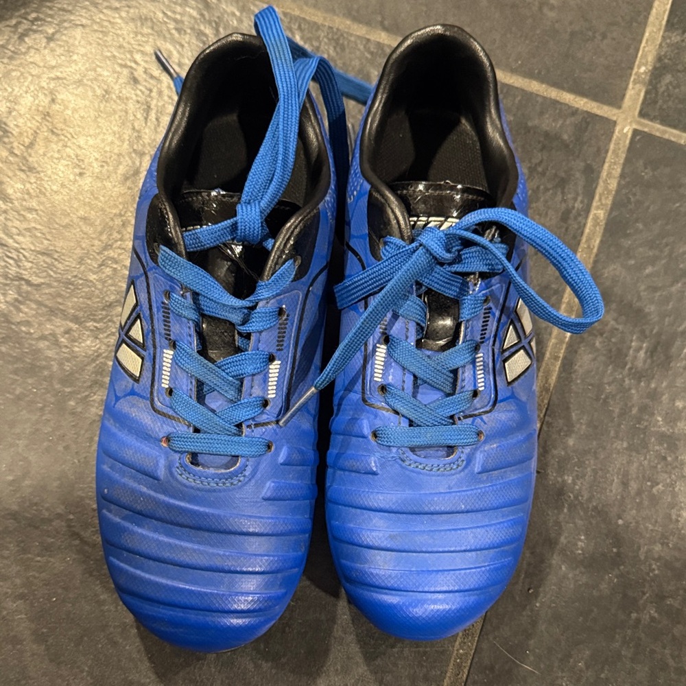 Blue Soccer Cleats